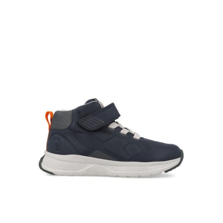 BIOMECANICS ΠΑΙΔΙΚΑ SNEAKERS HIGH ΜΕ ΣΚΡΑΤΣ ΜΠΛΕ 251252-A089